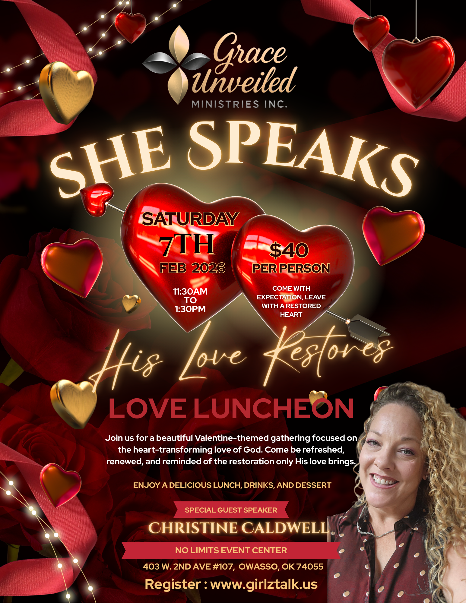 She Speaks "Love Luncheon"